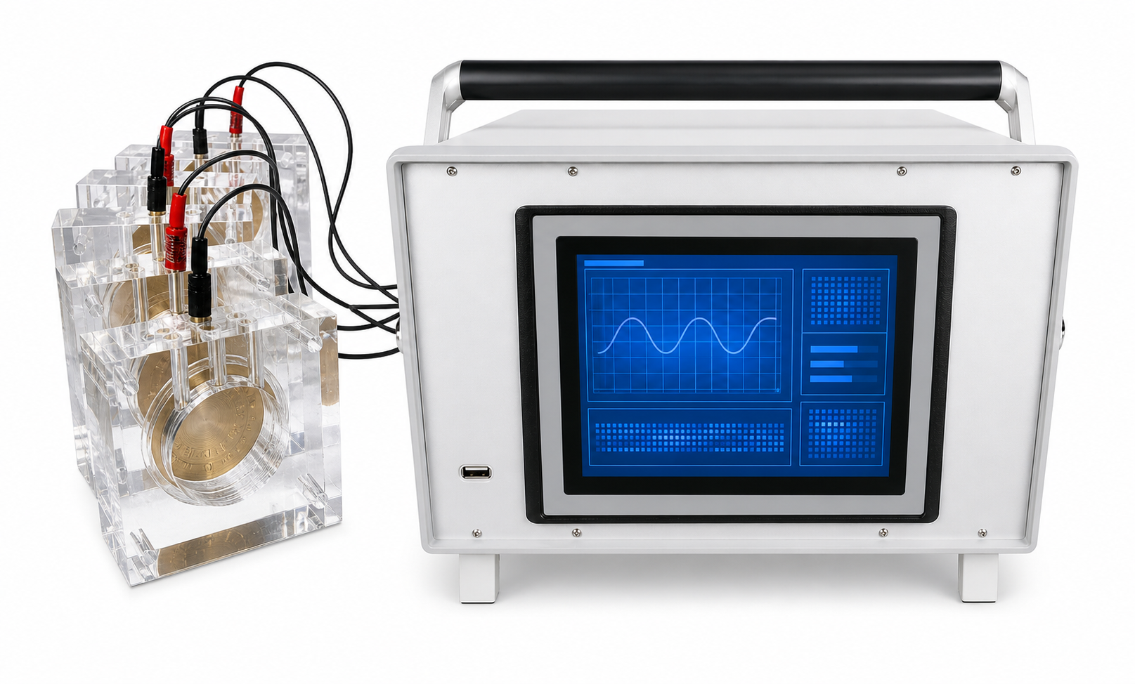 LS-RCPT510 Rapid Chloride Permeability Workstation | ASTM C1202, AASHTO T277