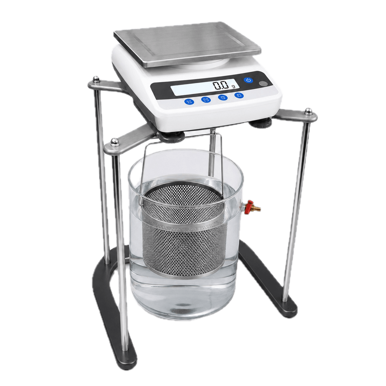 LS-HDB5 Hydrostatic Density Balance System (5000 g / 0.1 g) | ASTM C127, ASTM C128, AASHTO T84, AASHTO T85, EN 1097-6