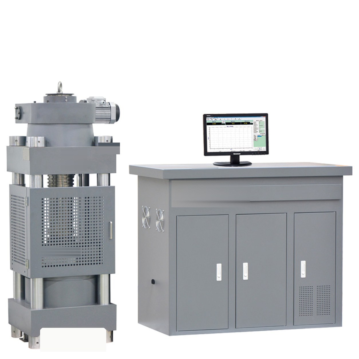 LS-CM3000A High-Rigidity Concrete Compression Machine (3000 kN) | ASTM C39, EN 12390-3, AASHTO T22