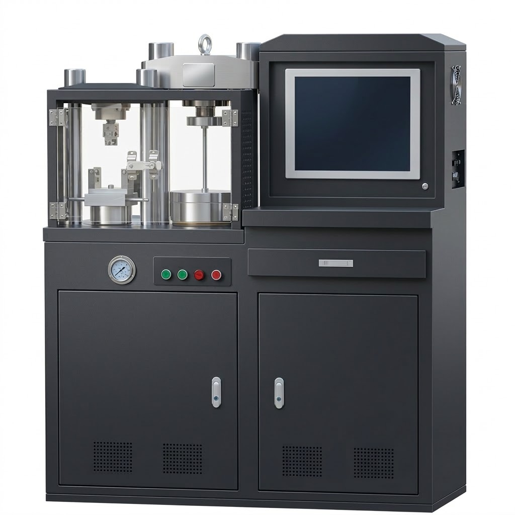 LS-CP300CF Cement Compression & Flexural Machine (300 kN / 10 kN) | EN 196-1, ASTM C109, ASTM C348, GB/T17671, GB/T50081