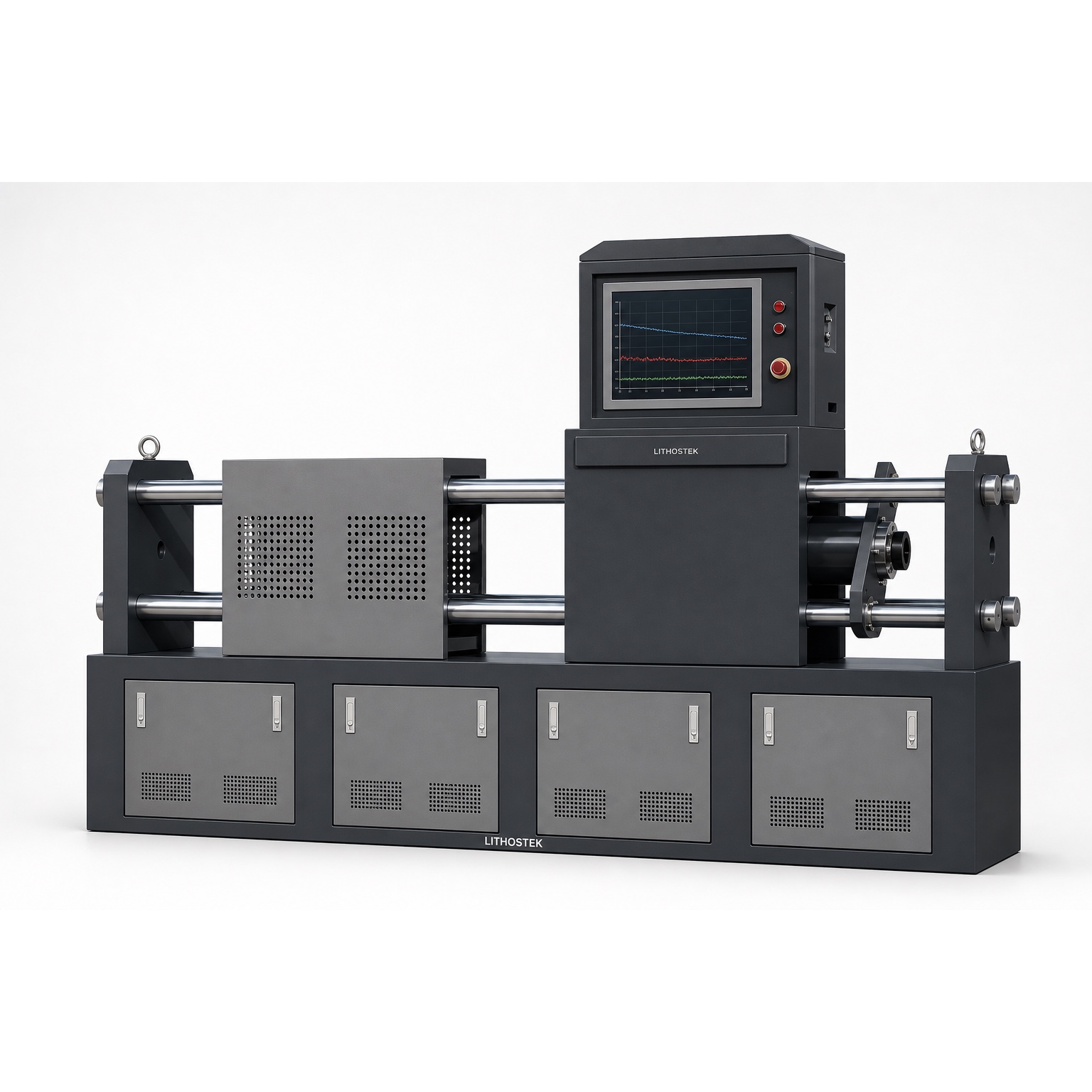 LS-REL-300 Prestressing Steel Stress Relaxation Tester (300 kN) | ISO 15630-3