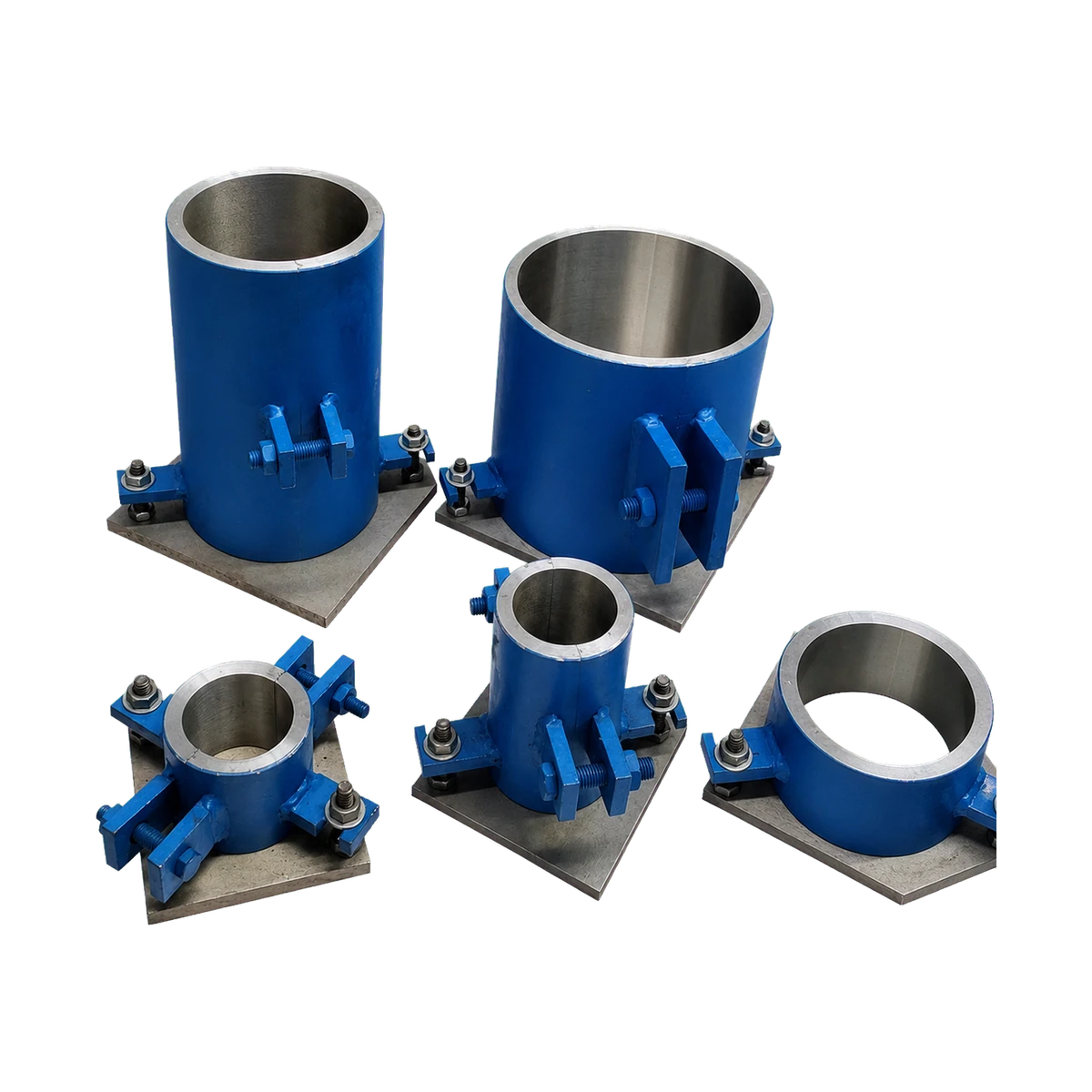 LS-CYL-S1530 Steel Concrete Cylinder Mold (150 x 300 mm) | ASTM C470/C470M, ASTM C31/C31M, ASTM C192/C192M, EN 12390-1