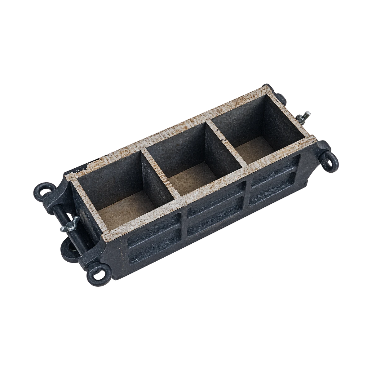 LS-MS-METAL-266 Metal Concrete & Mortar Mold Set (2 + 6 + 6 Molds) | BS 4550, EN 12390-1, ASTM C470/C470M