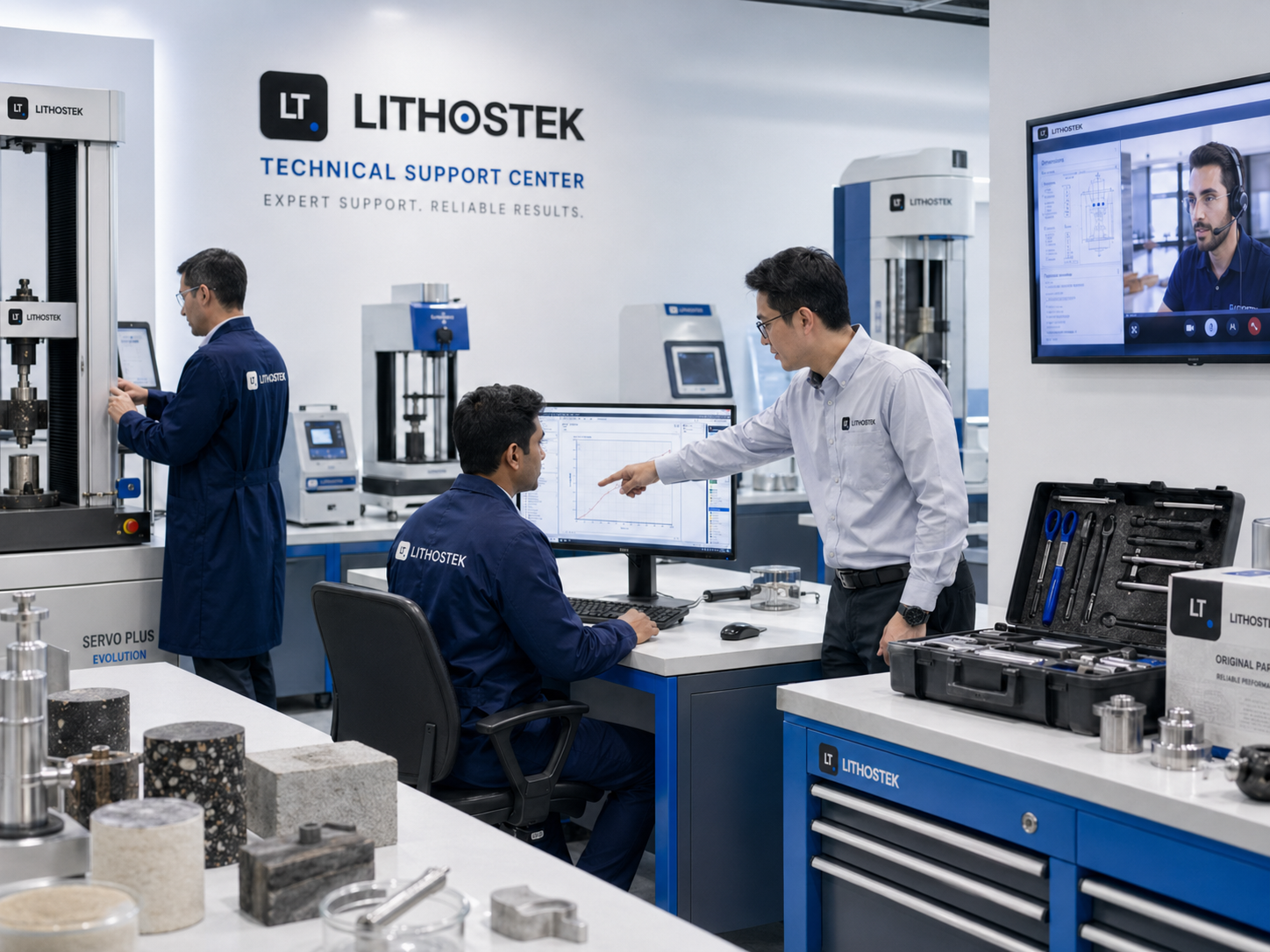 Materials testing laboratory contact
